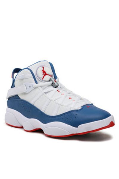 Nike Pantofi de baschet Nike pentru bărbați 322992-140 albi