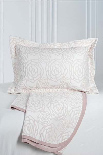 GAMA HOME Jakarlı Tek Kişilik Yatak Örtüsü / Özel Tasarım Çantalı / Farklı Renk ve Desen Seçenekleriyle