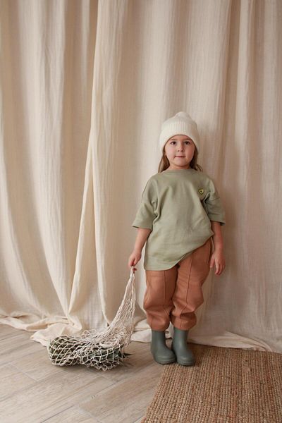 OhlalaKoala Tricou oversize cu broderie avocado