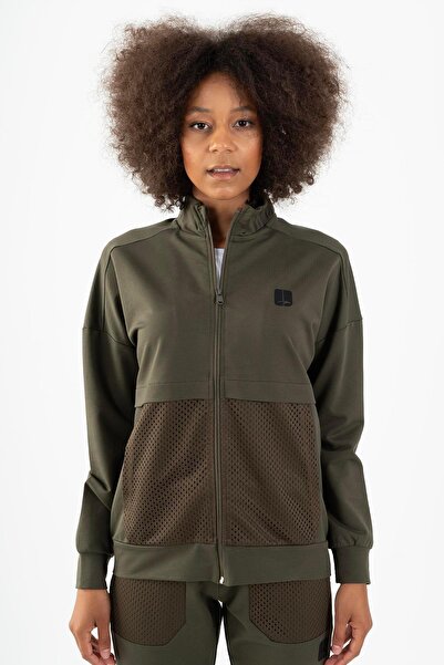MARATON Comfort Women's Mock Neck Light Khaki- Tracktop