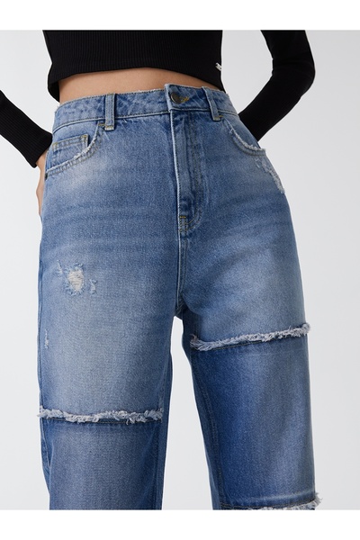 Loft Mom Regular Fit Kadın Pantolon