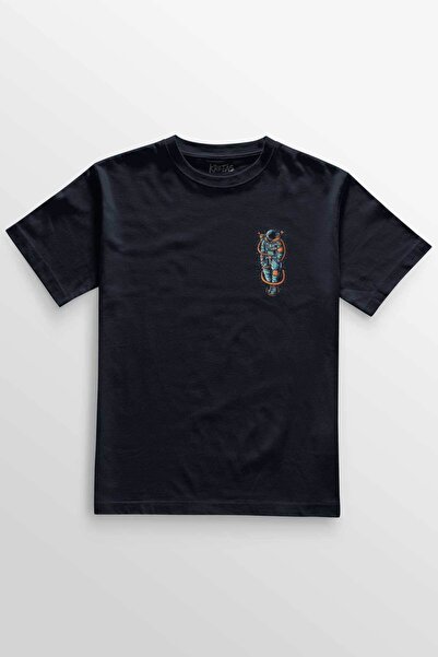 Kretas Unisex tamnoplava T-shirt svemirska praznina galaksija magnituda brzin...