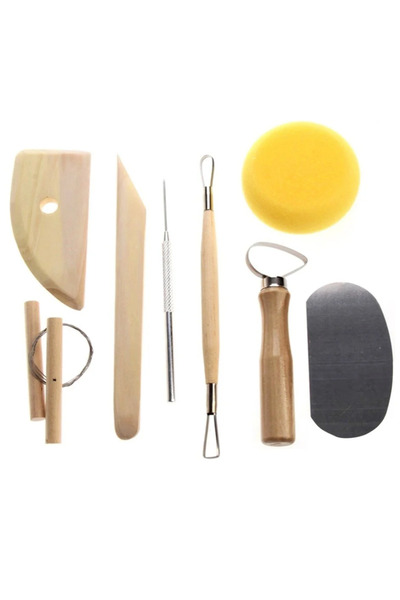 SYArts 8-Piece Ceramic Modeling Starter Set