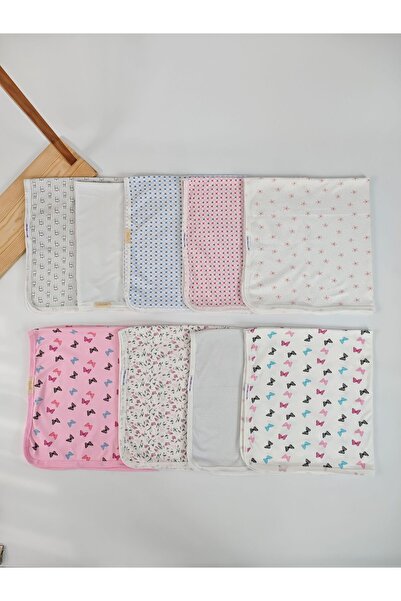 Bebella Patterned 100% Cotton Single Layer Baby Blanket 90X85Cm Girl/Boy Swaddle Seasonal Multi-Purpose Cover