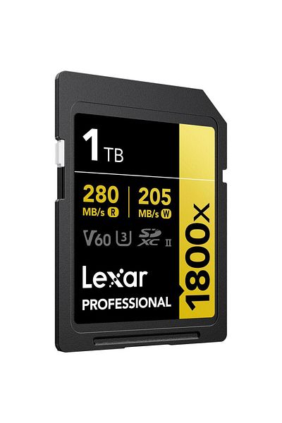 Lexar Professional 1 Tb 280 Mb/S Gold Sd Memory Card