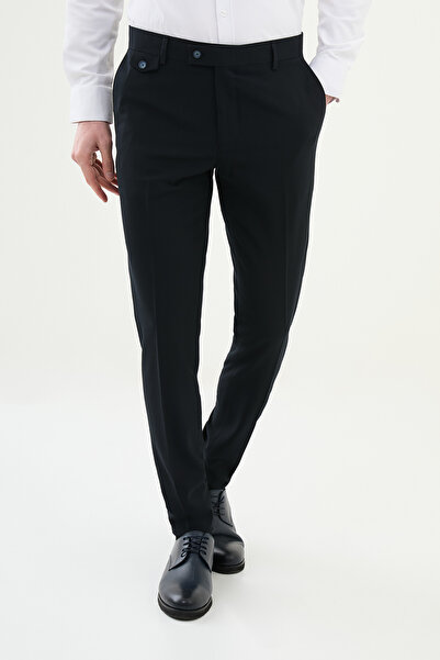 Mcr Прямі класичні чоловічі брюки Super Slim Fit, сині - 38302.25Y