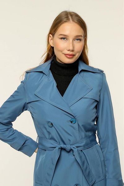 Jamila Medium Size Women's Lined Trench Coat