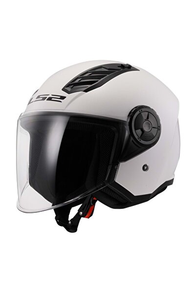 LS2 Aırflow 2 Parlak Beyaz Motosiklet Kaskı