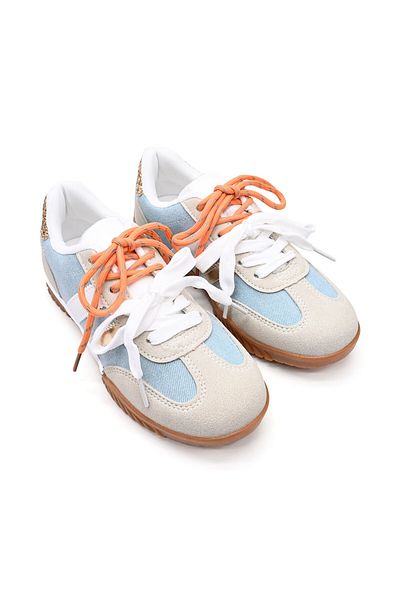 Tmall Pantofi Sport De Dama,Din Piele Ecologica intoarsa,D1411,Denim Albastru