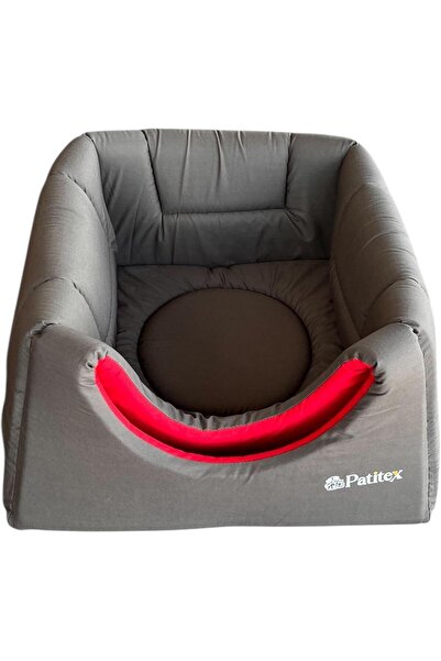 PATİTEX Kedi Evi Kedi Yuvası Küçük Irk Köpek Evi Kedi Mağara Kedi Yatağı 3Fon...