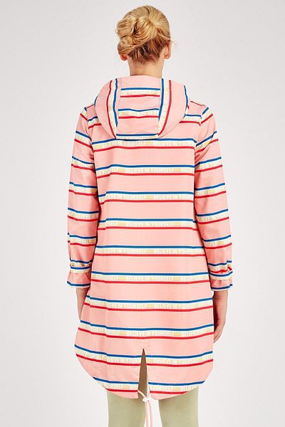 MARATON Comfort Women's Hooded Long Sleeve Coral Raincoat 19327