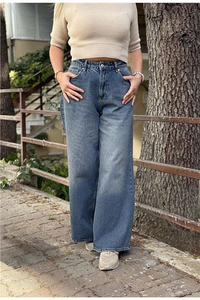 Dilvin Tint Wash Wide Leg Pants