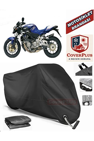 MotoEN Black Lock Compatible Mv Agusta Brutale 910 R Motor Tarpaulin Motorcyc...