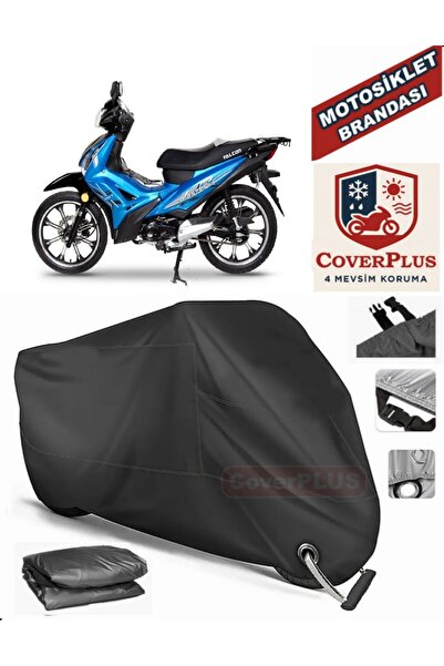 MotoEN قفل أسود متوافق مع Falcon Master 50 Motor Tarpaulin دراجة نارية قماش ا...