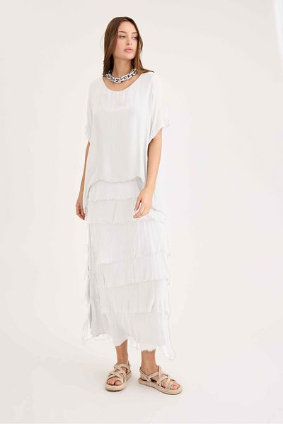 Vitrin Casual Long Tulle Dress