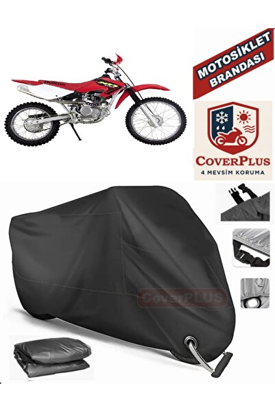 MotoEN Black Lock Compatible Honda Xr 100 R Motor Tarpaulin Motorcycle Tarpau...