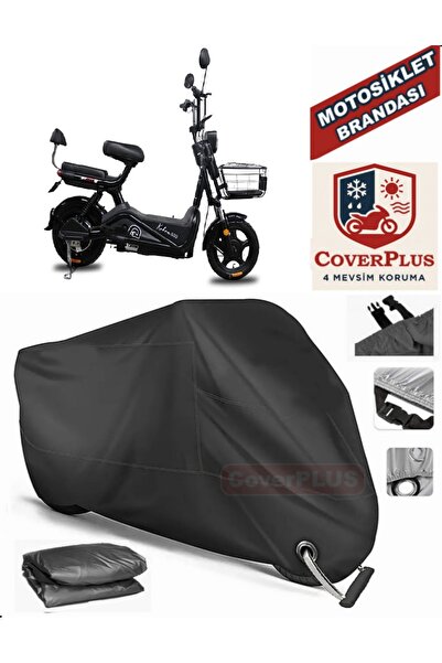 MotoEN قفل أسود متوافق مع Stmax Cobra 500 Motor Tarpaulin دراجة نارية قماش ال...