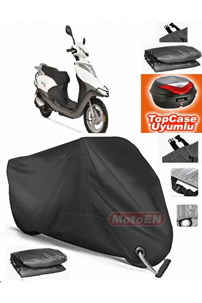 MotoEN قفل أسود متوافق مع Arora Alfa 110 Canvas Topcase Backbag متوافق مع الق...