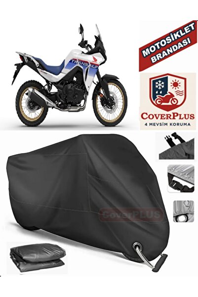 MotoEN Black Lock Compatible Honda XL 750 Transalp Motor Tarpaulin Motorcycle...