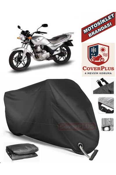 MotoEN قفل أسود متوافق مع Sym XS 125K موتور القماش المشمع للدراجات النارية غط...