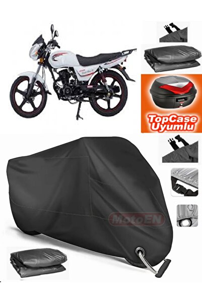 MotoEN قفل أسود متوافق مع Mondial 150 MG Superboy X Tarpaulin Topcase الخلفي ...