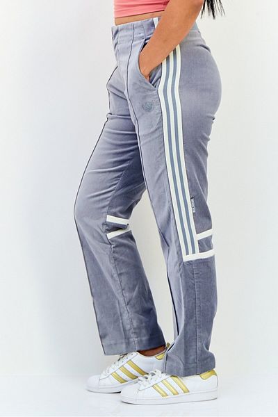 adidas Women Loose Fit Outdoor Wide Leg Pants, Grey