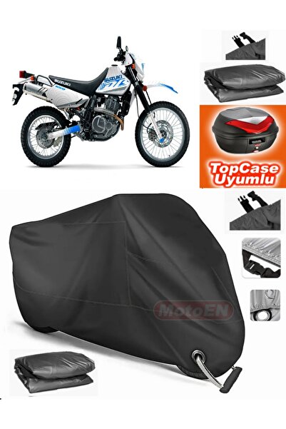 MotoEN قفل أسود متوافق مع سوزوكي DR650 SE من القماش المشمع Topcase الخلفي الم...