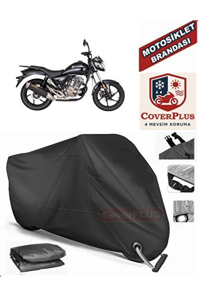 MotoEN Black Lock Compatible Mondial 125 Vulture I Motor Tarpaulin Motorcycle...