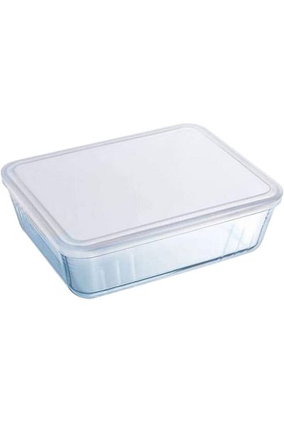 Pyrex Rectangular casserole with lid