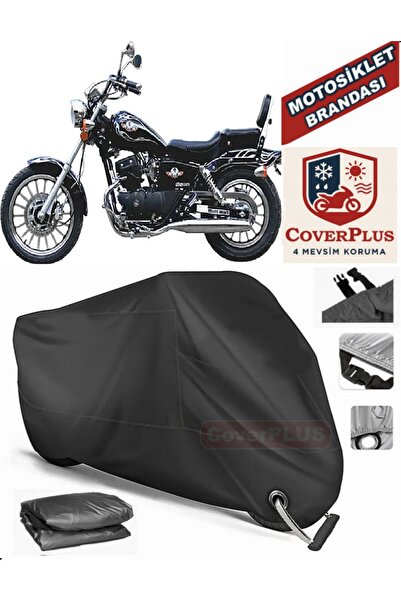 MotoEN قفل أسود متوافق مع ريجال رابتور DD 250E-9B موتور القماش المشمع للدراجا...