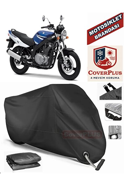 MotoEN قفل أسود متوافق مع سوزوكي GS 500 موتور القماش المشمع للدراجات النارية ...