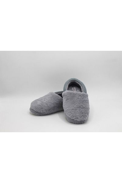 fluffy Cizme de casă din pluș, cu talpă elastică, anti-alunecare, papuci