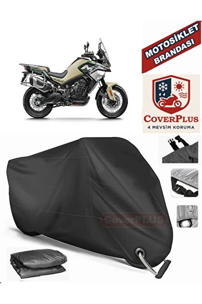 MotoEN Black Lock Compatible Cf Moto 800Mt Sport Motor Tarpaulin Motorcycle T...