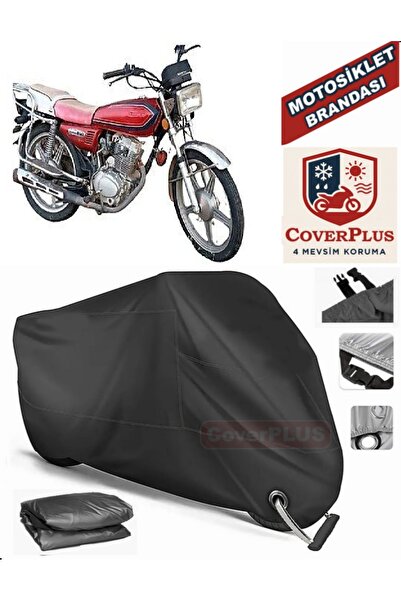 MotoEN قفل أسود متوافق مع Ramzey Karaca 100 Motor Tarpaulin دراجة نارية قماش ...