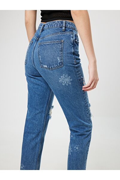 Loft Mom Regular Fit Kadın Pantolon