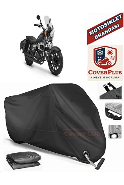 MotoEN قفل أسود متوافق مع Kuba Superlight 150 Motor Tarpaulin دراجة نارية قما...