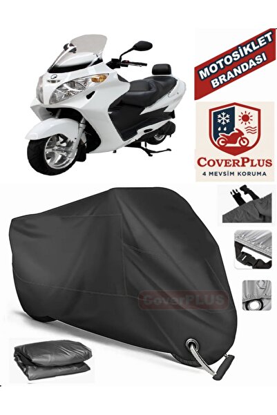 MotoEN Black Lock Compatible Mondial 250I Buccaneer Engine Tarpaulin Motorcyc...