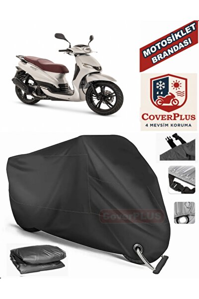 MotoEN قفل أسود متوافق مع بيجو تويت 151 موتور قماش القنب دراجة نارية القماش ا...