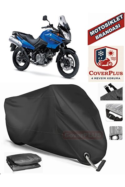 MotoEN قفل أسود متوافق مع سوزوكي V-Strom DL650 موتور القماش المشمع للدراجات ا...
