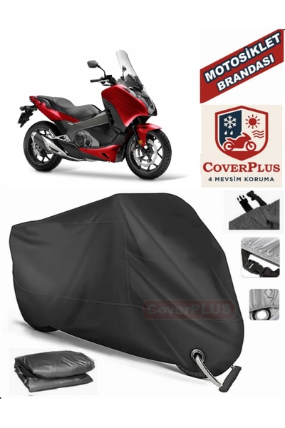 MotoEN Black Lock Compatible Honda Nc 700 Dc Integra Motor Tarpaulin Motorcyc...