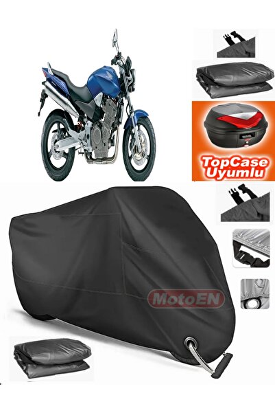 MotoEN قفل أسود متوافق مع Honda CB 900 Hornet Canvas Topcase الخلفي المتوافق ...