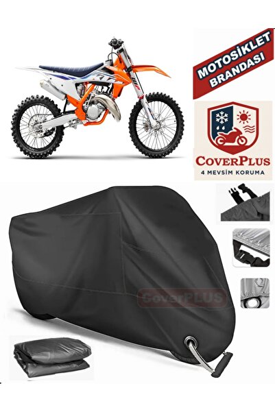 MotoEN قفل أسود متوافق مع KTM 125 SX Motor Tarpaulin دراجة نارية قماش القنب غ...