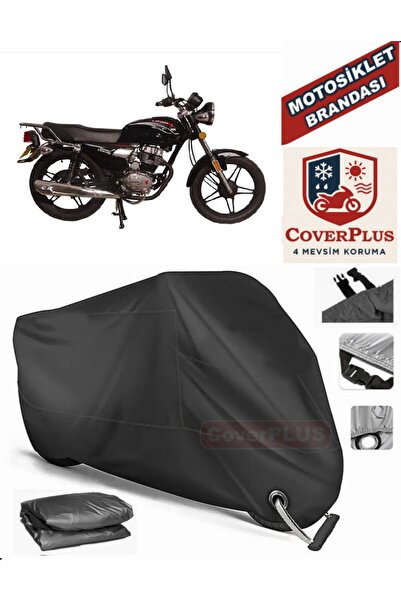 MotoEN Black Lock Compatible Steel Motor Ck100-3 Sport Motor Tarpaulin Motorc...
