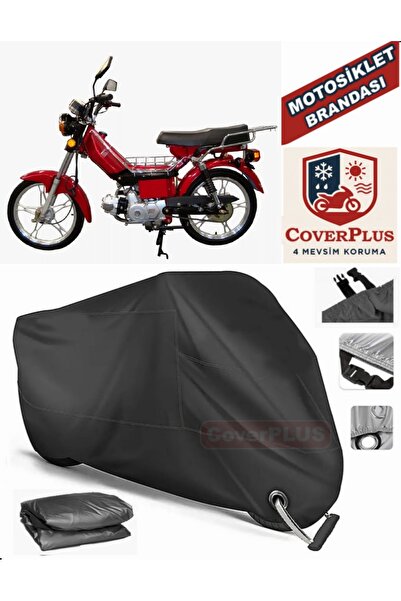 MotoEN Black Lock Compatible Bisan Sport 103 Motor Tarpaulin Motorcycle Tarpa...