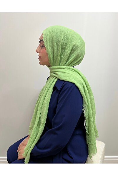 shop Fıstık yeşili Bürümcük şal