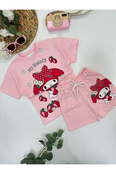 JELİBOOM GIRL'S SHORTS SET