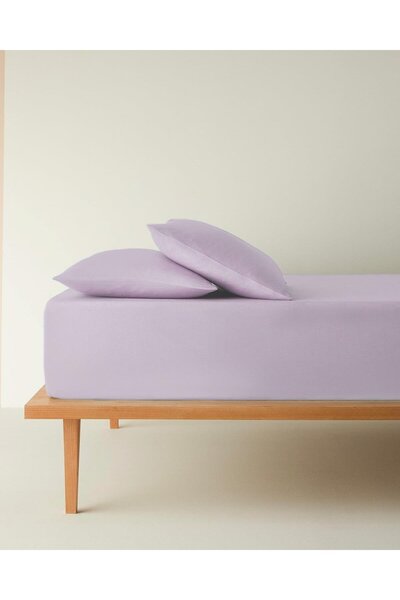 BEYAZTOPTAN Combed Elastic Double Personality Bed Sheet (160 X 200)