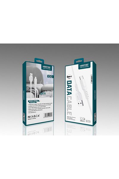 HooToo Ht054 Type C Charging And Data Usb Cable, White