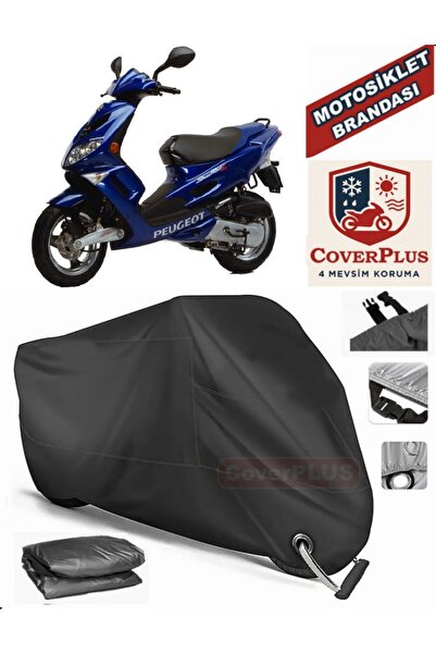 MotoEN Black Lock Compatible Peugeot Speedfight 2 Motor Tarpaulin Motorcycle ...