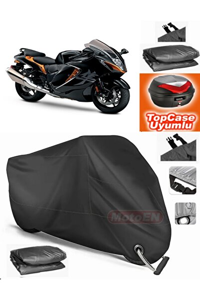 MotoEN Black Lock Compatible Suzuki Gsx-R 1300 Hayabusa Tarpaulin Topcase Rea...